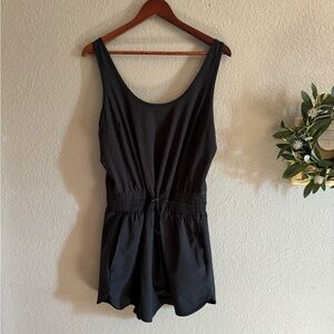 Abercrombie & Fitch Traveler Romper, Navy, Women’s LT